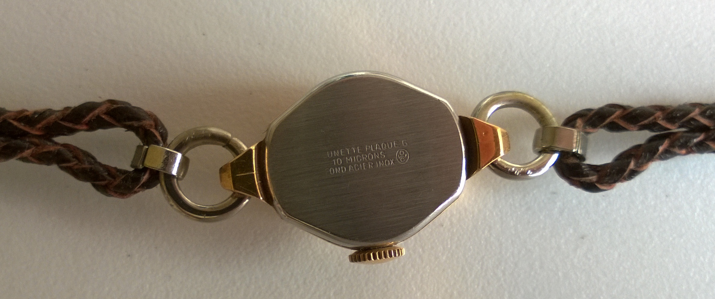 SOLD c1955 Oris Ladies with fancy case - Image 6