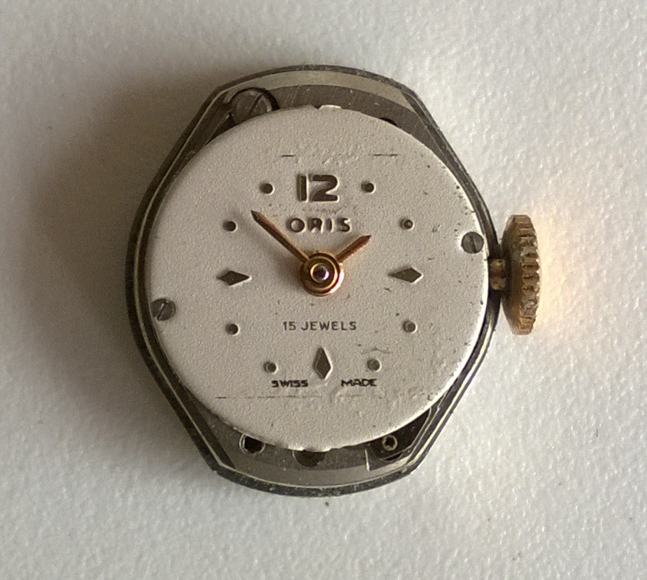 SOLD c1955 Oris Ladies with fancy case - Image 7