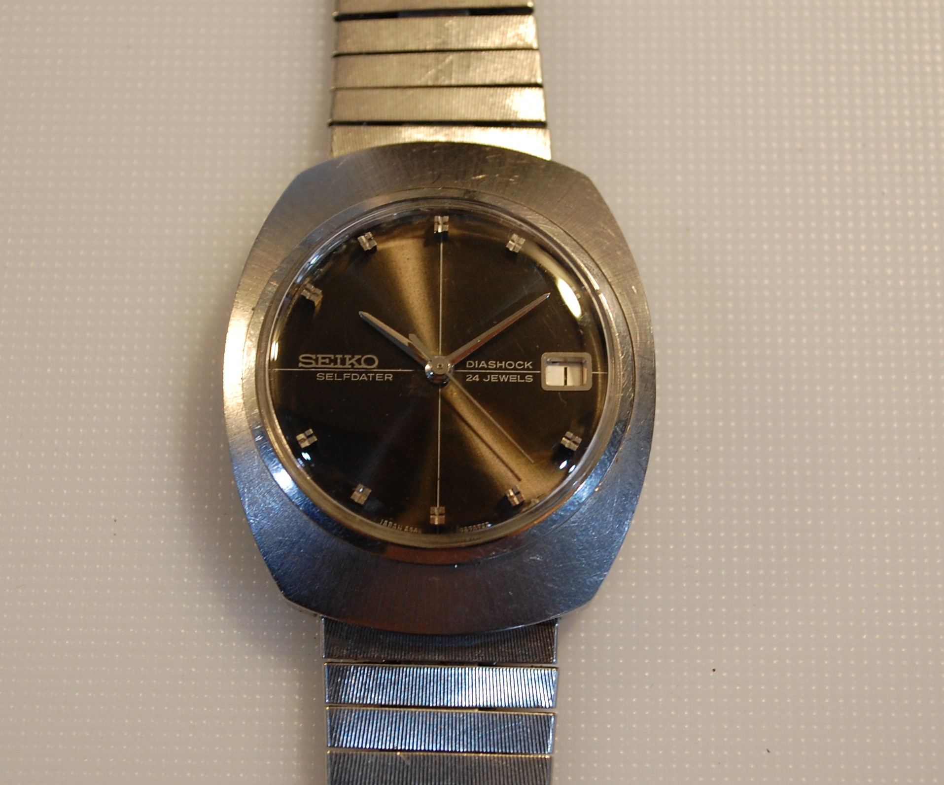 SOLD 1965 Seiko 6205 7980 Selfdater automatic watch - Birth Year Watches