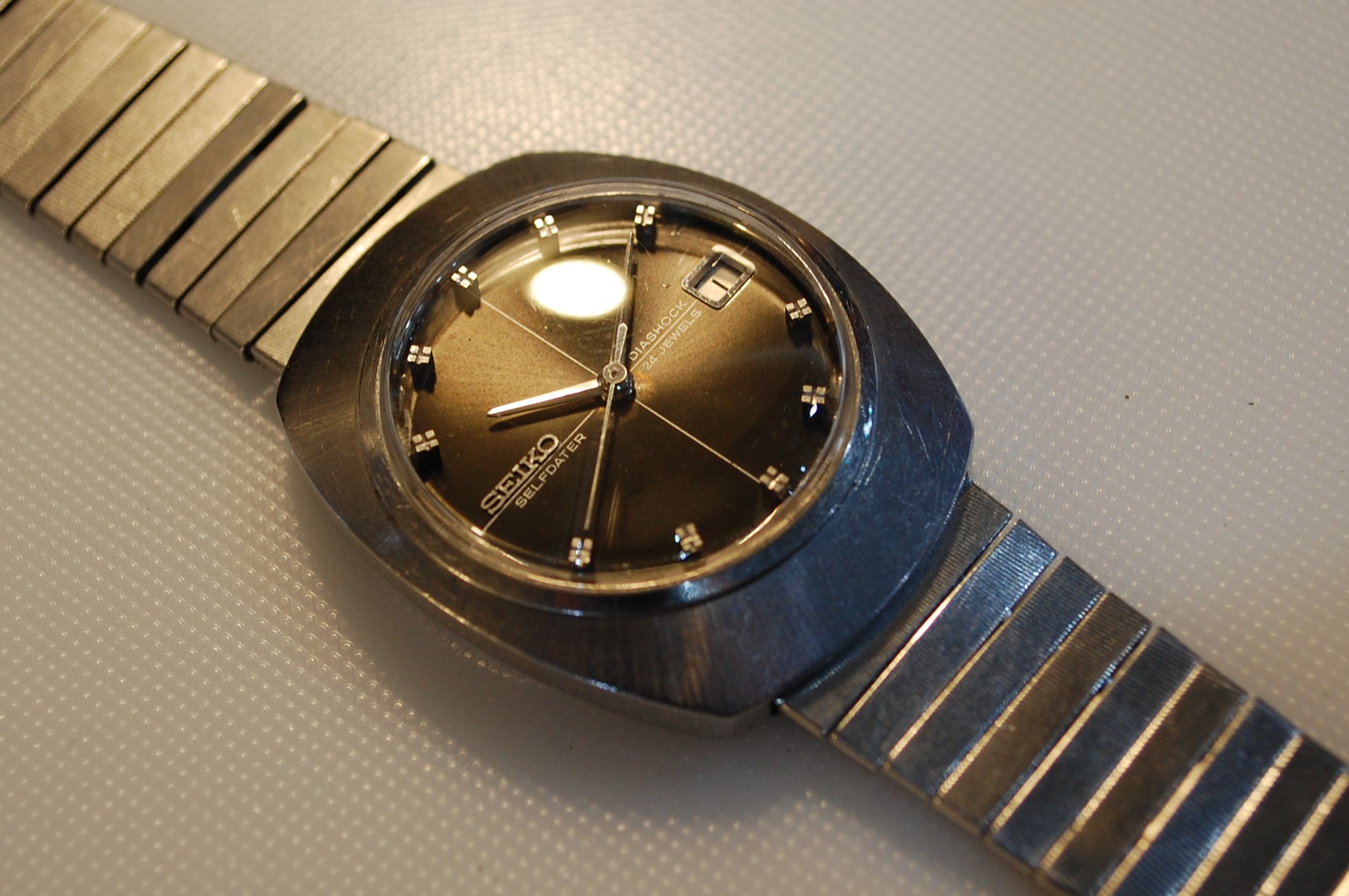 SOLD 1965 Seiko 6205 7980 Selfdater automatic watch - Birth Year Watches