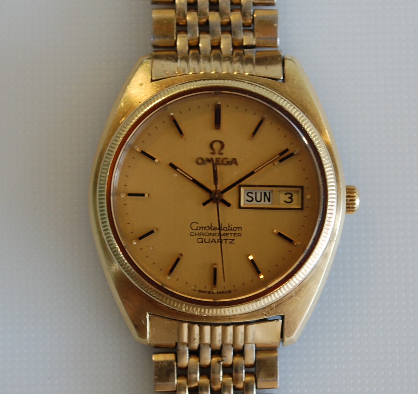 SOLD 1977 or 1982 Omega Constellation with box and papers - Birth 