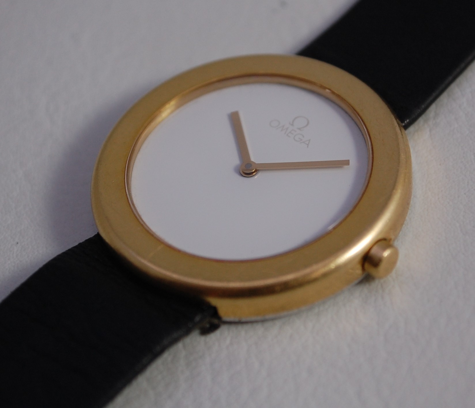 SOLD 1986 1987 Omega Art Collection 18k gold Richard Paul Lohse - Image 8