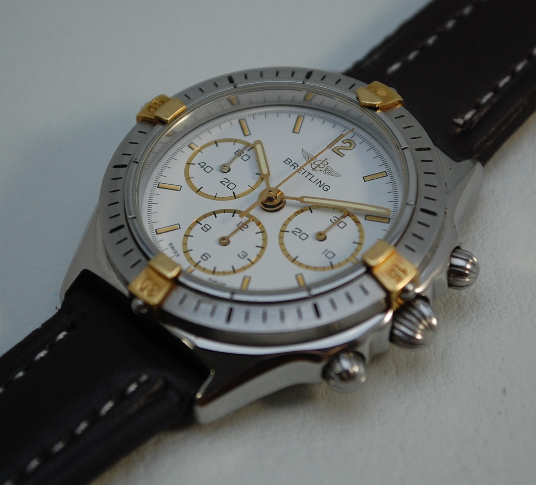 SOLD c1987 Breitling Callisto Chronograph - Image 4