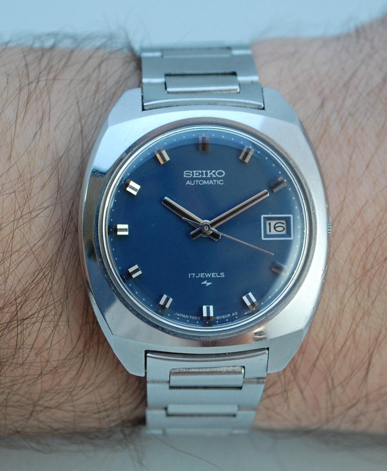 SOLD 1969 Seiko 7005-8040 Automatic - Birth Year Watches