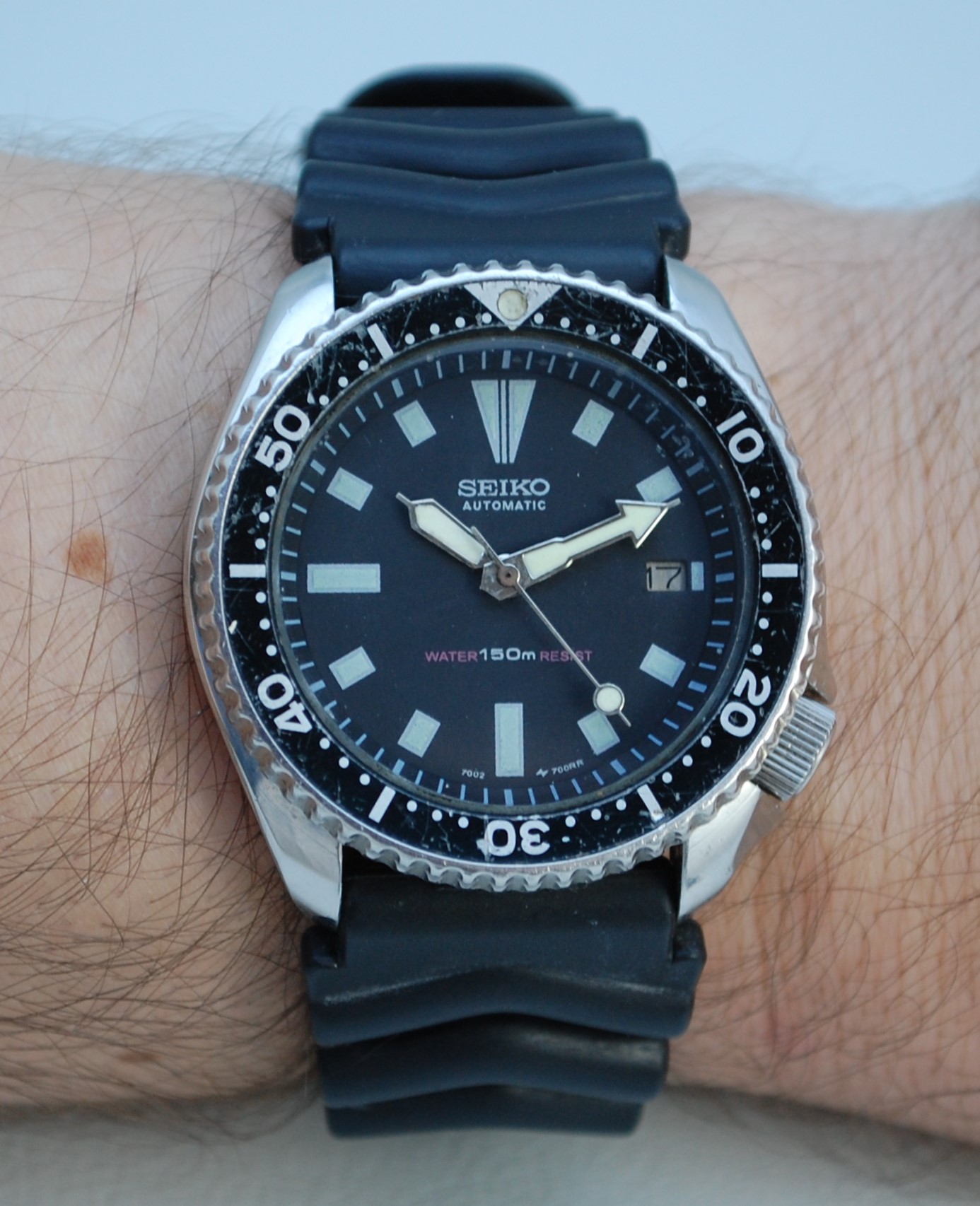 SOLD 1995 Seiko 7002-7001 Divers watch - Birth Year Watches