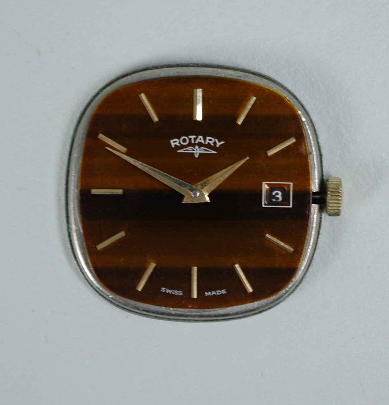 SOLD 1976 Rotary Tigers Eye with box and papers - Image 4