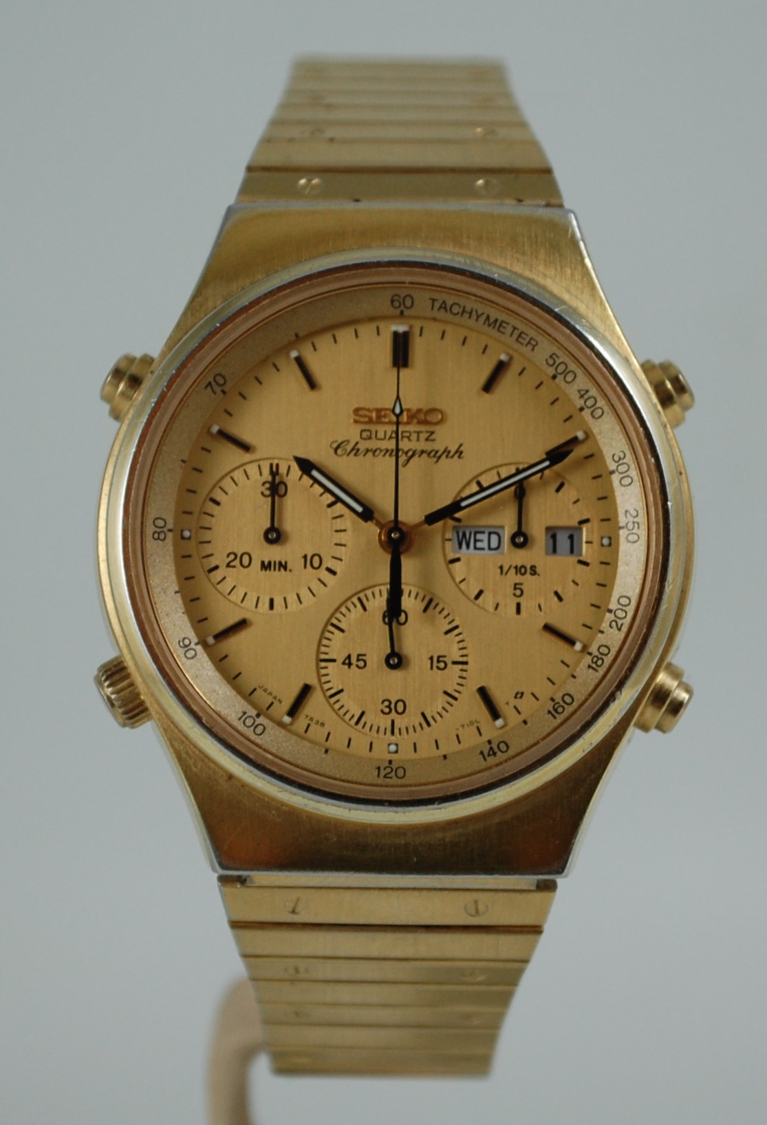 SOLD 1986 Seiko 7A38-7190 Chronograph - Birth Year Watches