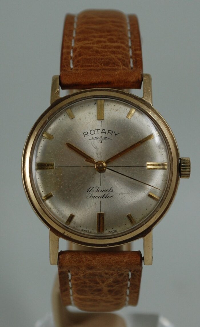 SOLD 1965 Rotary 9k Gold Incabloc