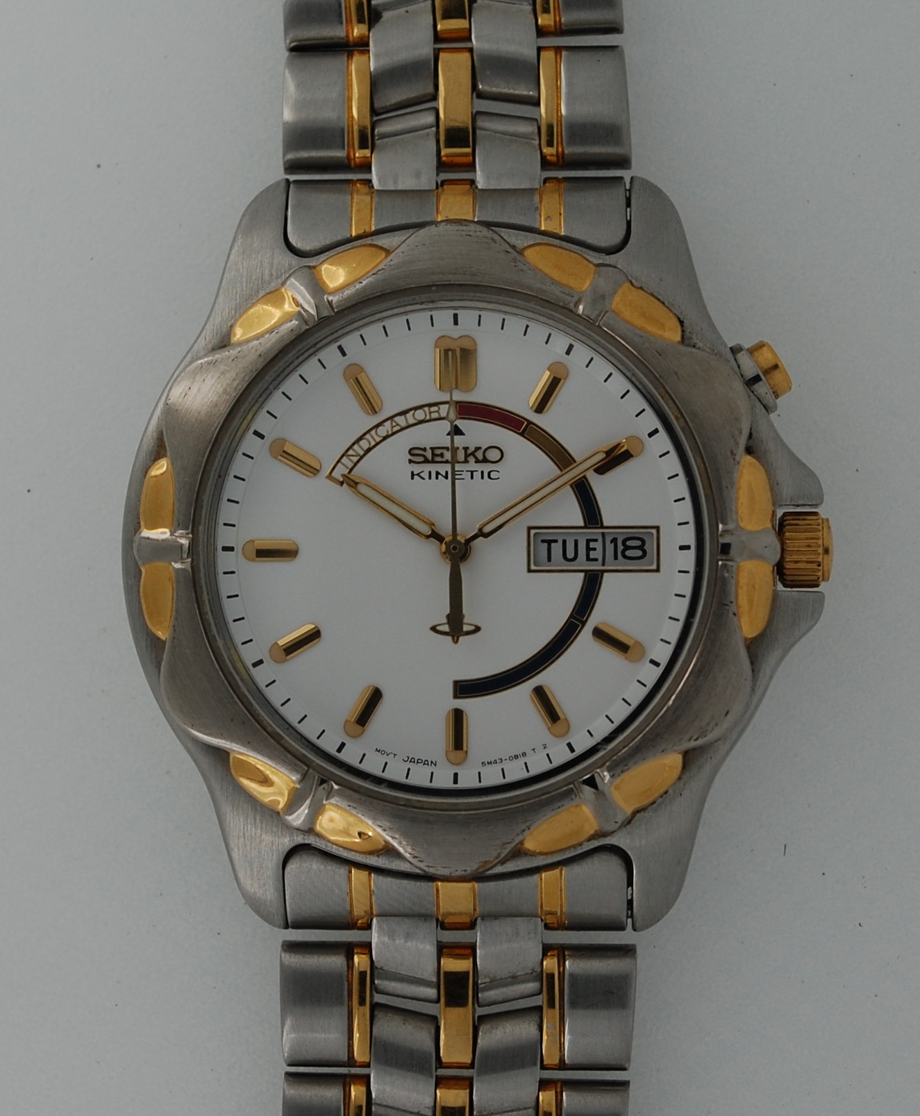 SOLD 1995 Seiko Kinetic 5M43-0A70 - Birth Year Watches