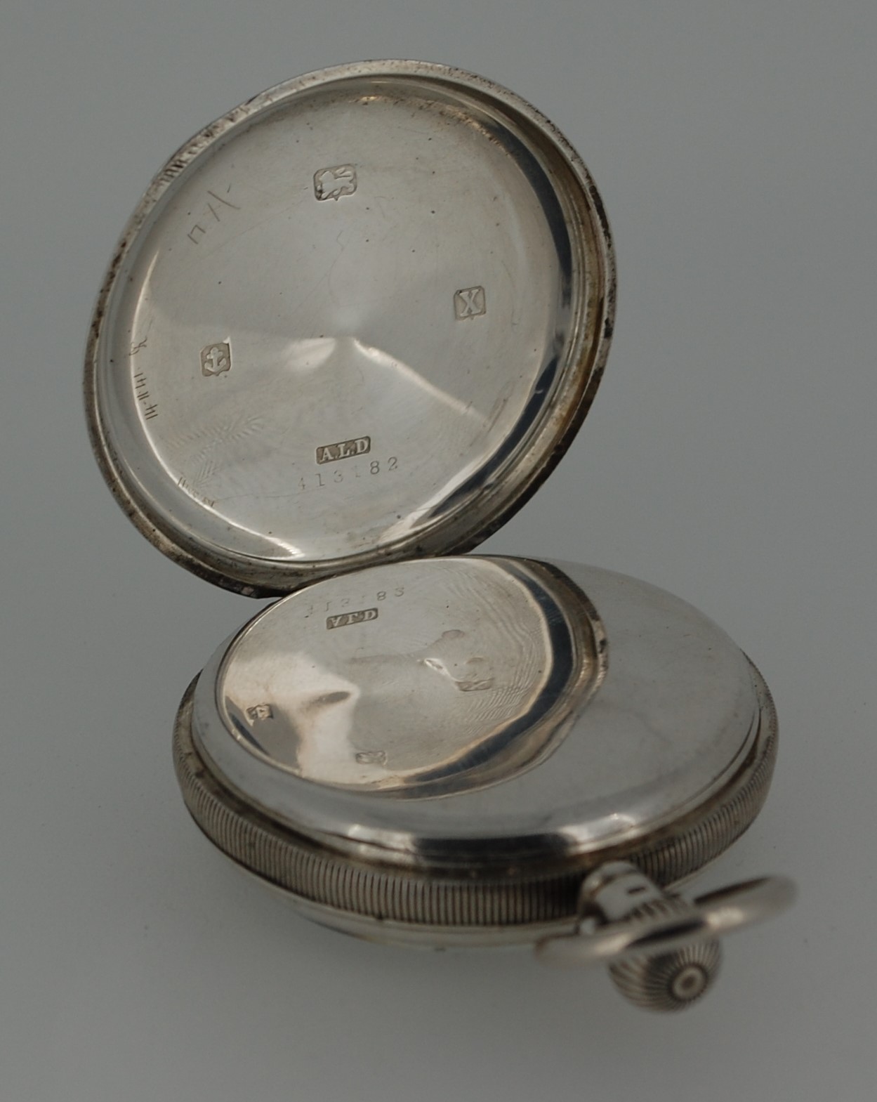 時計 SMITHS40's Sterling Silver Dennison Case SMITHS40's Sterling Silver DENNISON Case