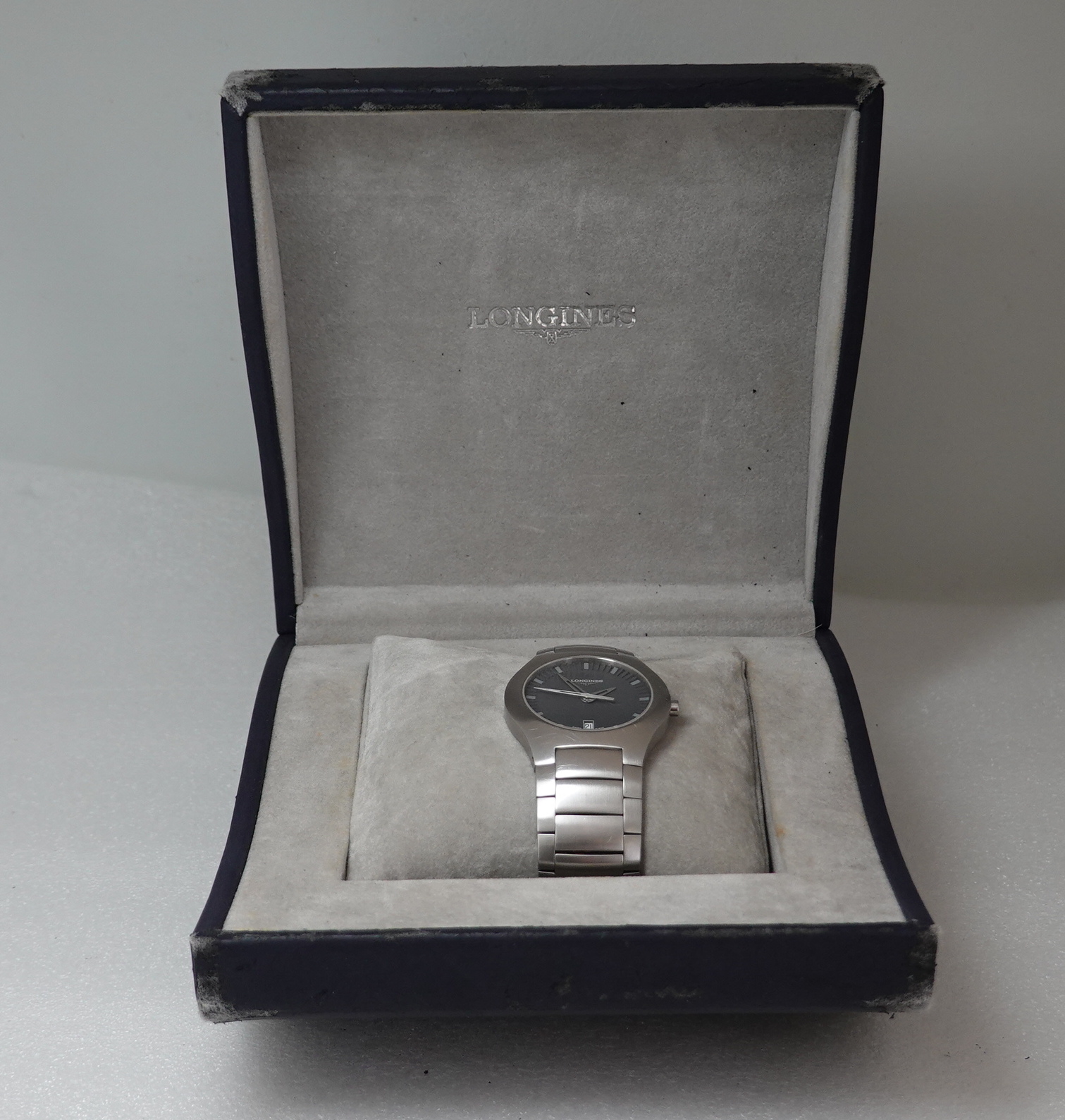 SOLD 2002 Longines Oposition with box and papers - Birth Year Watches