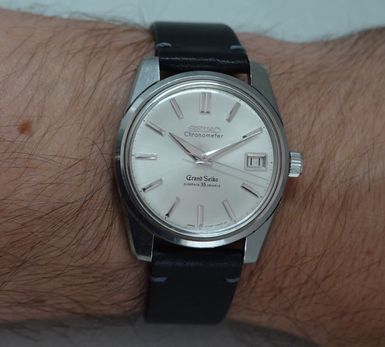 SOLD 1965 Grand Seiko 57GS 5722-9990 Chronometer - Birth Year Watches