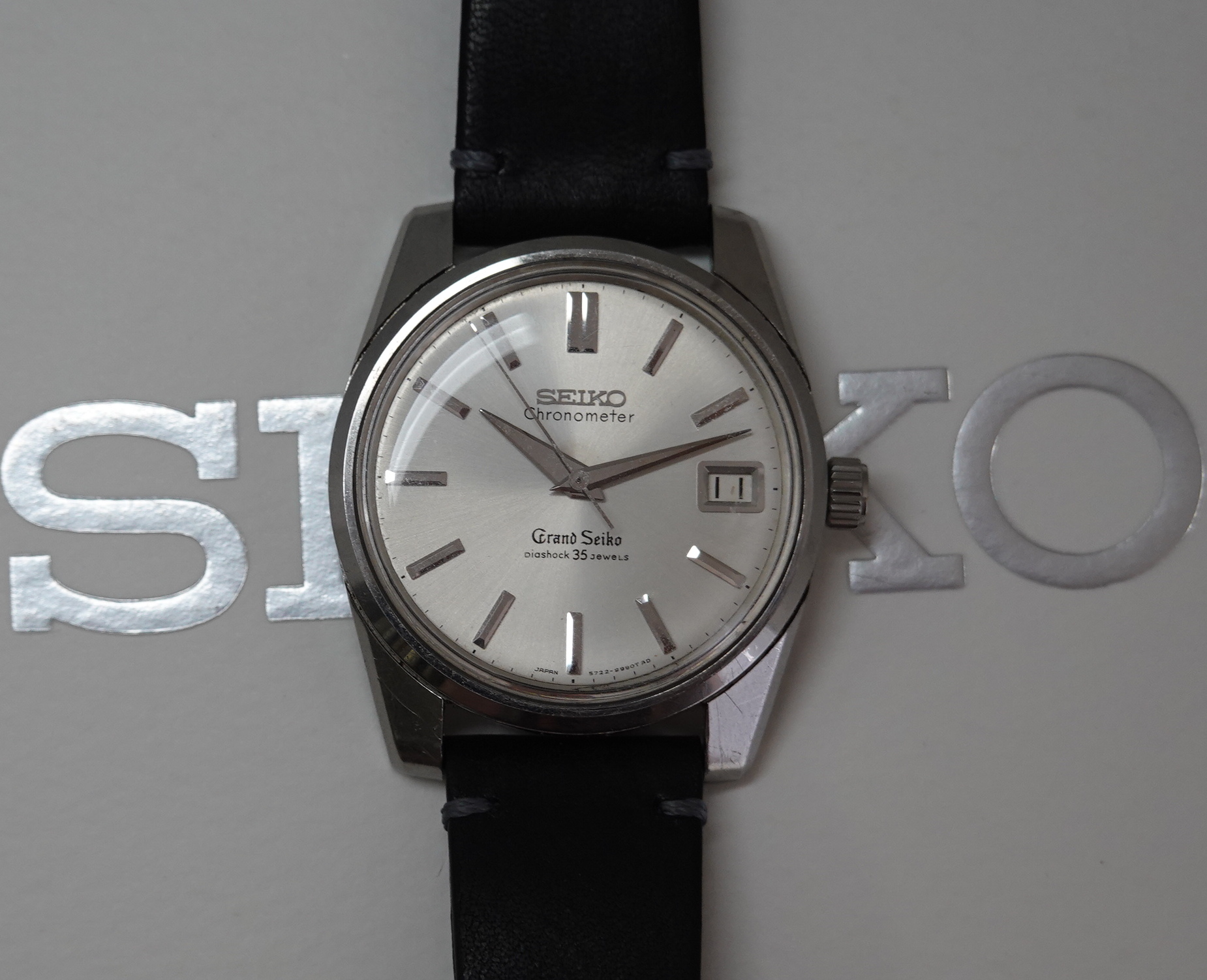 SOLD 1965 Grand Seiko 57GS 5722-9990 Chronometer - Birth Year Watches
