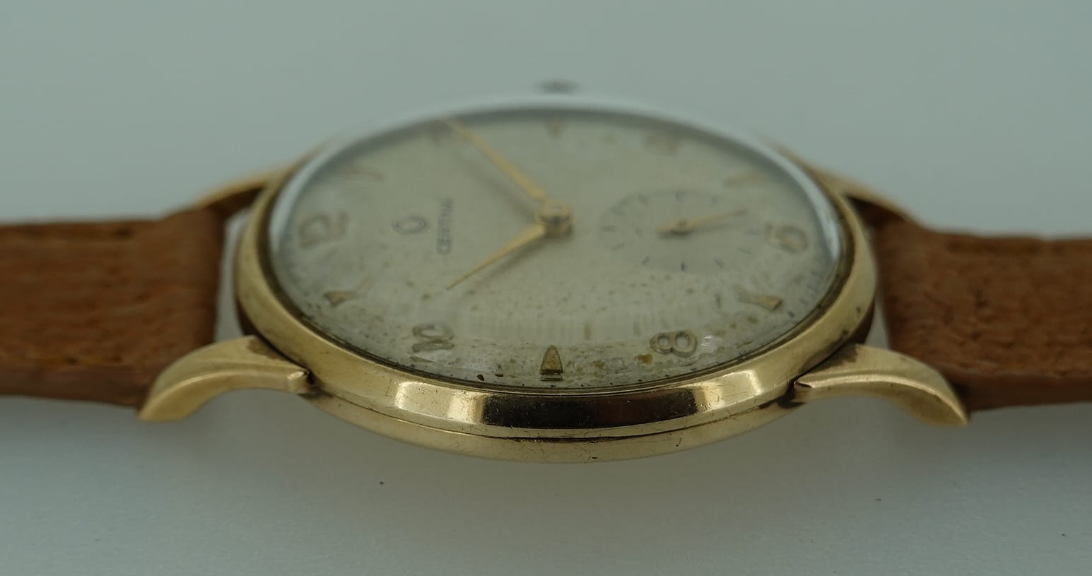 SOLD 1959 1961 Certina 9k Gold - Image 10
