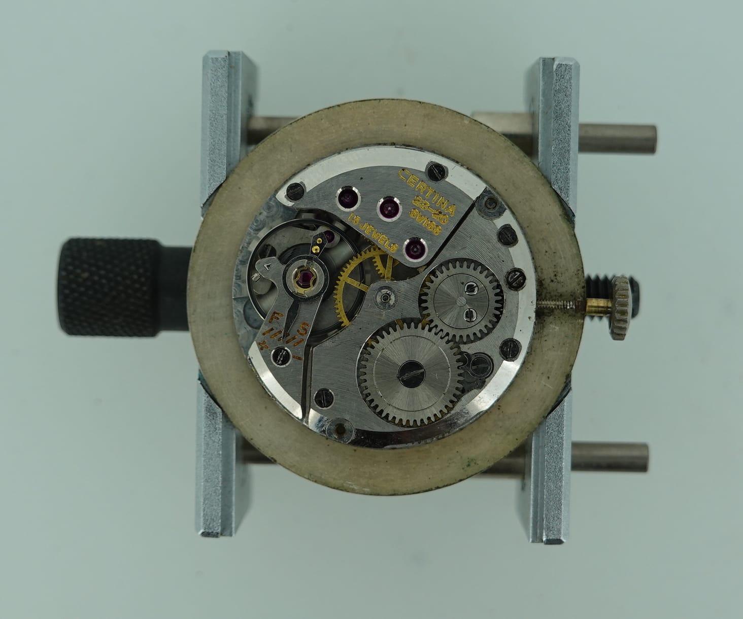 SOLD 1959 1961 Certina 9k Gold - Image 4