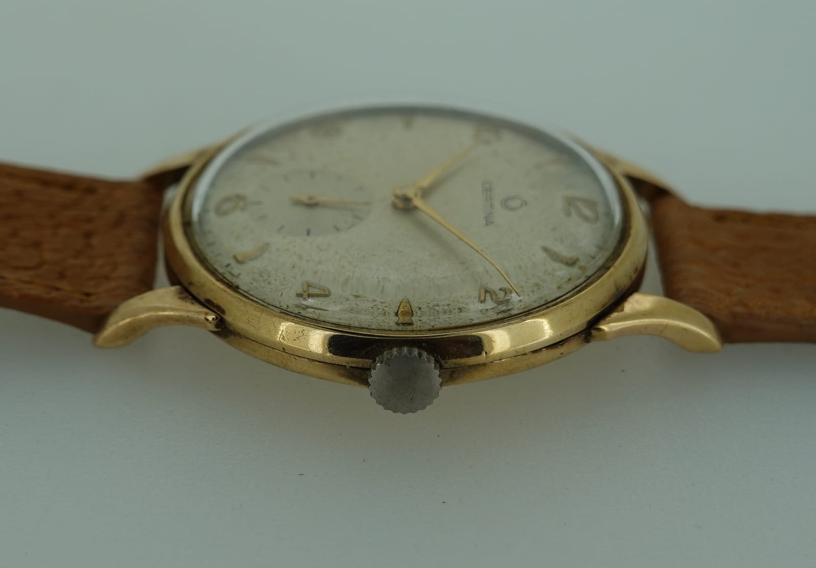 SOLD 1959 1961 Certina 9k Gold - Image 7