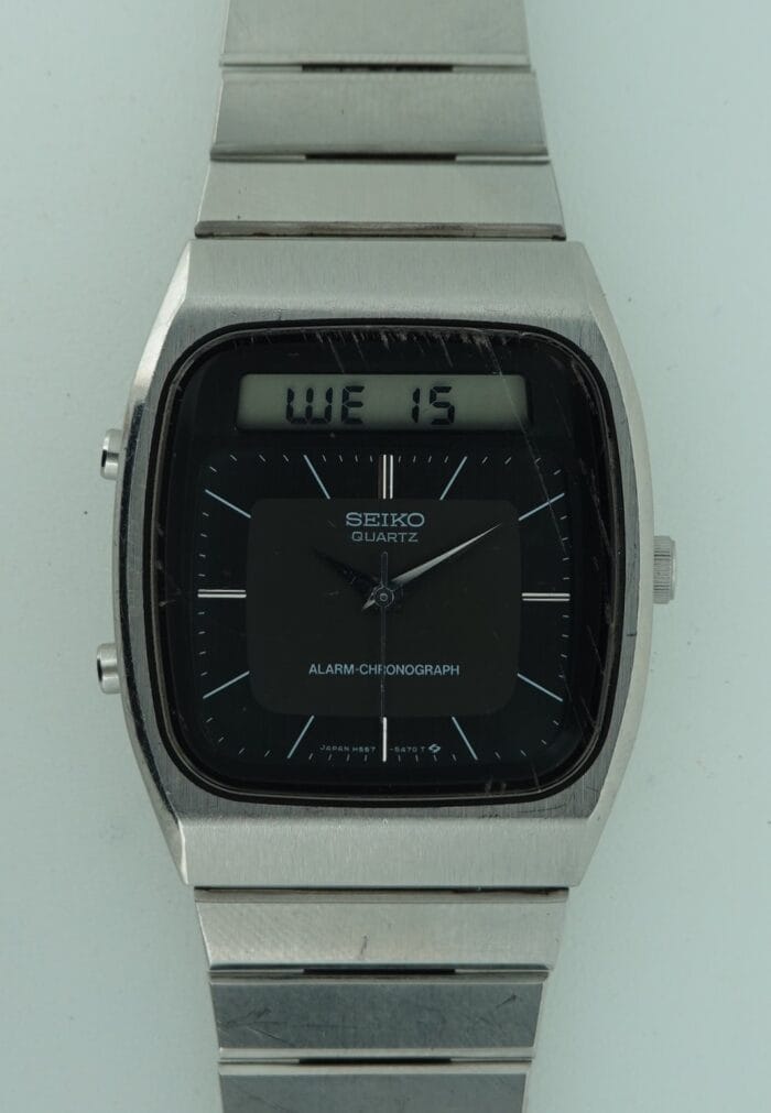 SOLD 1984 Seiko Analogue Digital H557-532A - Image 11