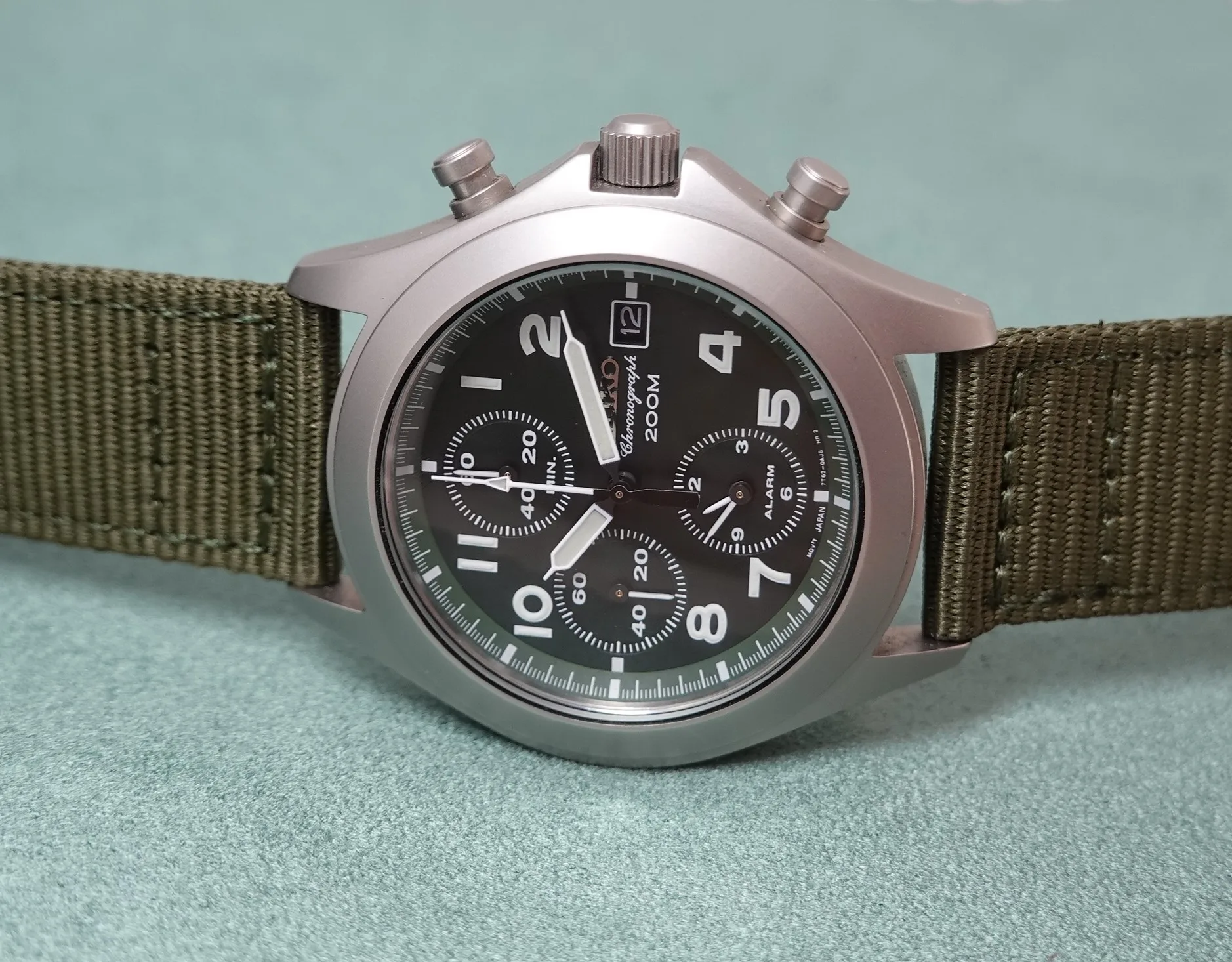SOLD 2004 Seiko Chronograph 7T62-0AH0 - Image 2