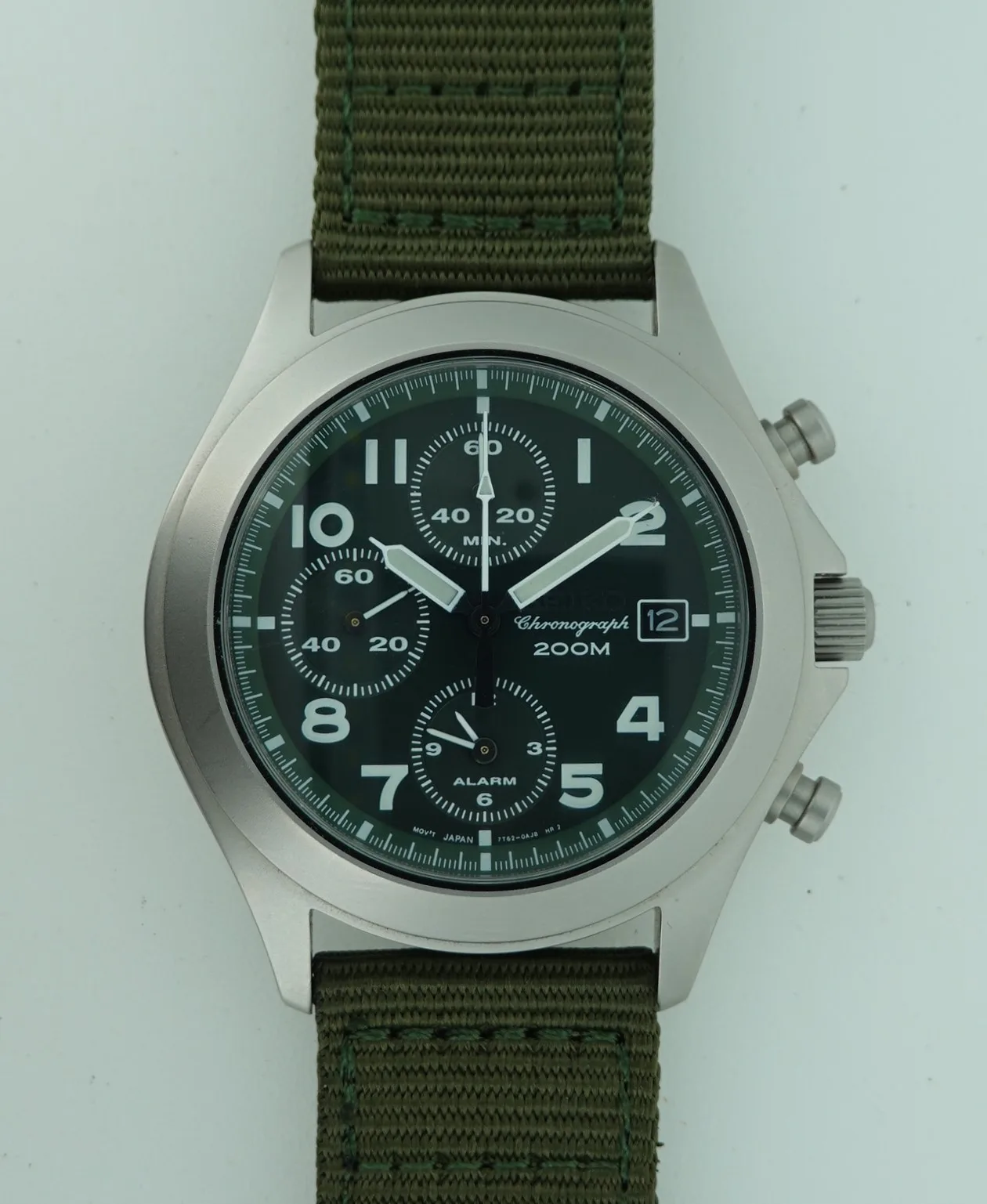 SOLD 2004 Seiko Chronograph 7T62-0AH0 - Image 12