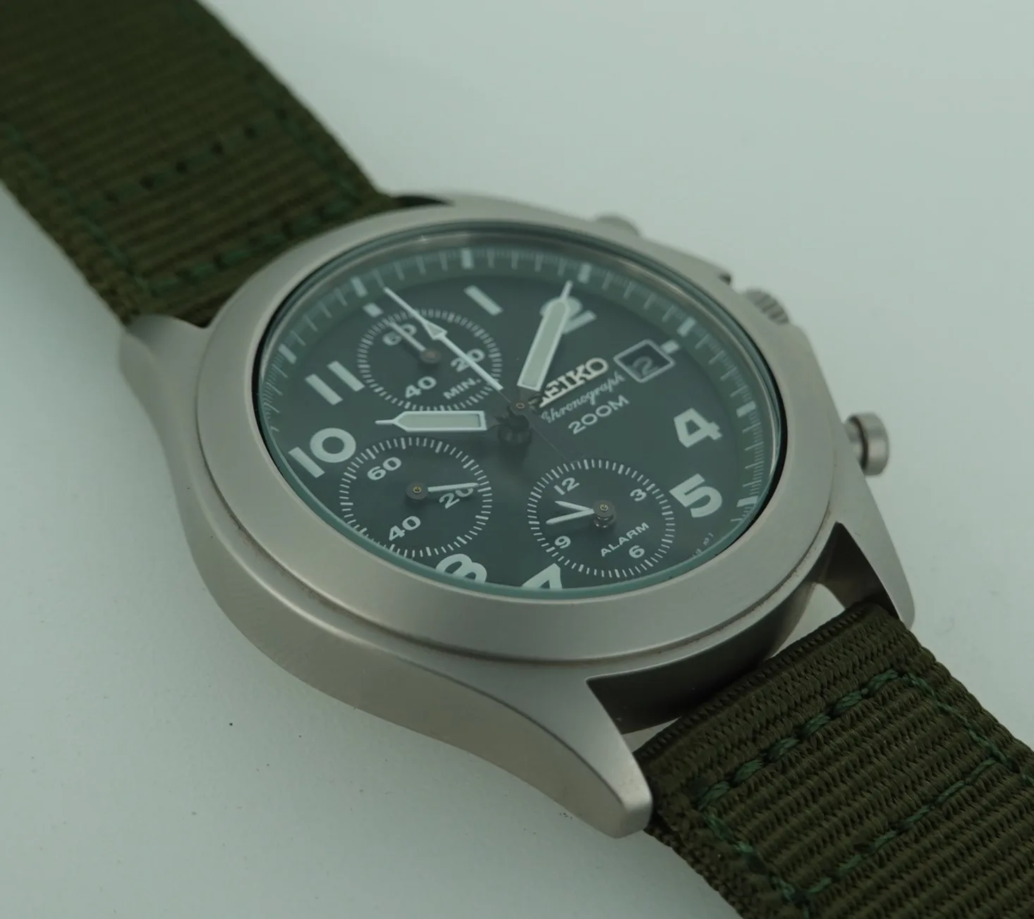 SOLD 2004 Seiko Chronograph 7T62-0AH0 - Image 10