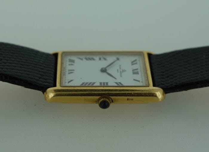 1971 Baume & Mercier 18k Tank - Image 8