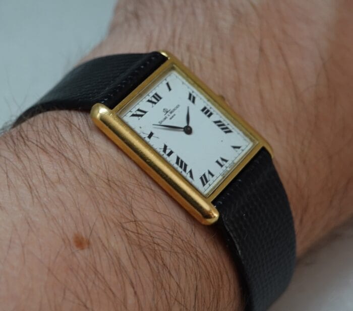1971 Baume & Mercier 18k Tank - Image 4
