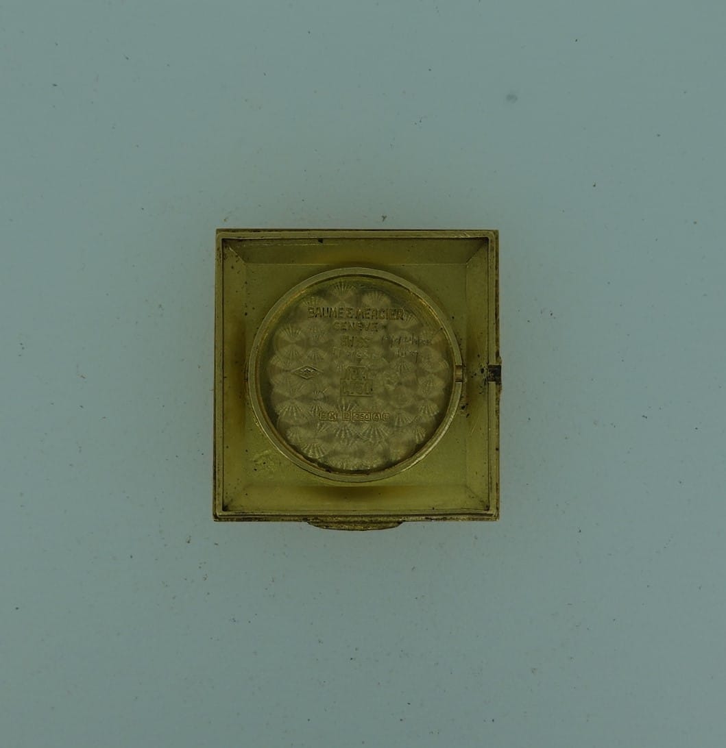 1971 Baume & Mercier 18k Tank - Image 14