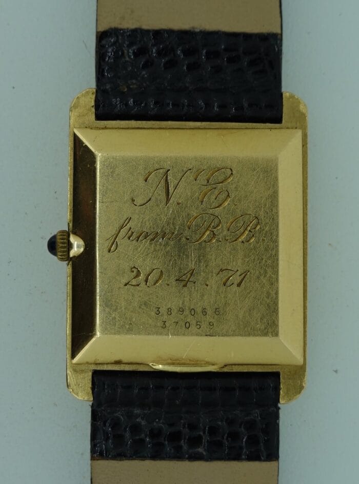 1971 Baume & Mercier 18k Tank - Image 13