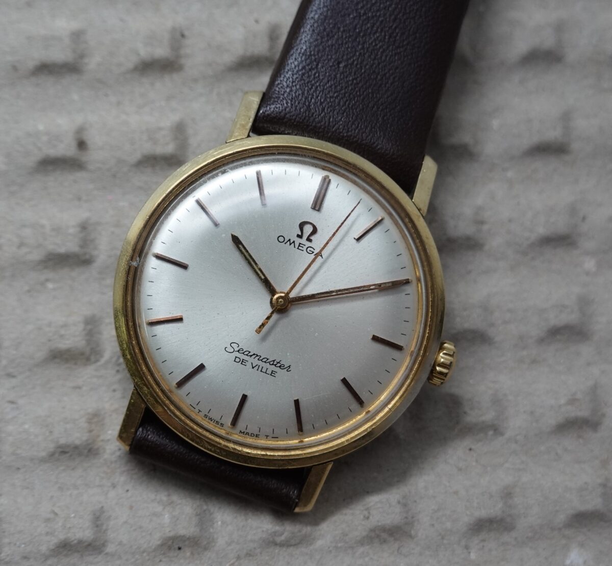 1964 as new Omega Seamaster De Ville in Stainless Steel Model 135.010 monocoque hippocampus main image 0