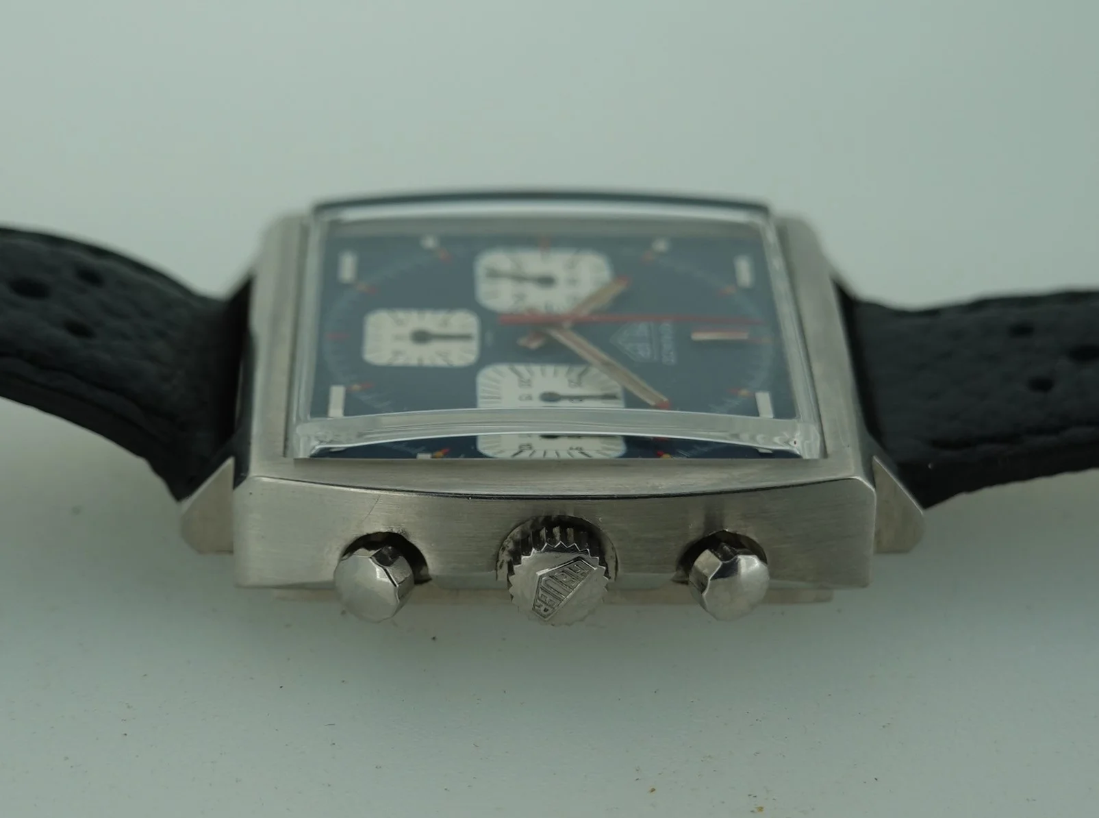 SOLD c1973 Heuer Monaco 73633B - Image 8