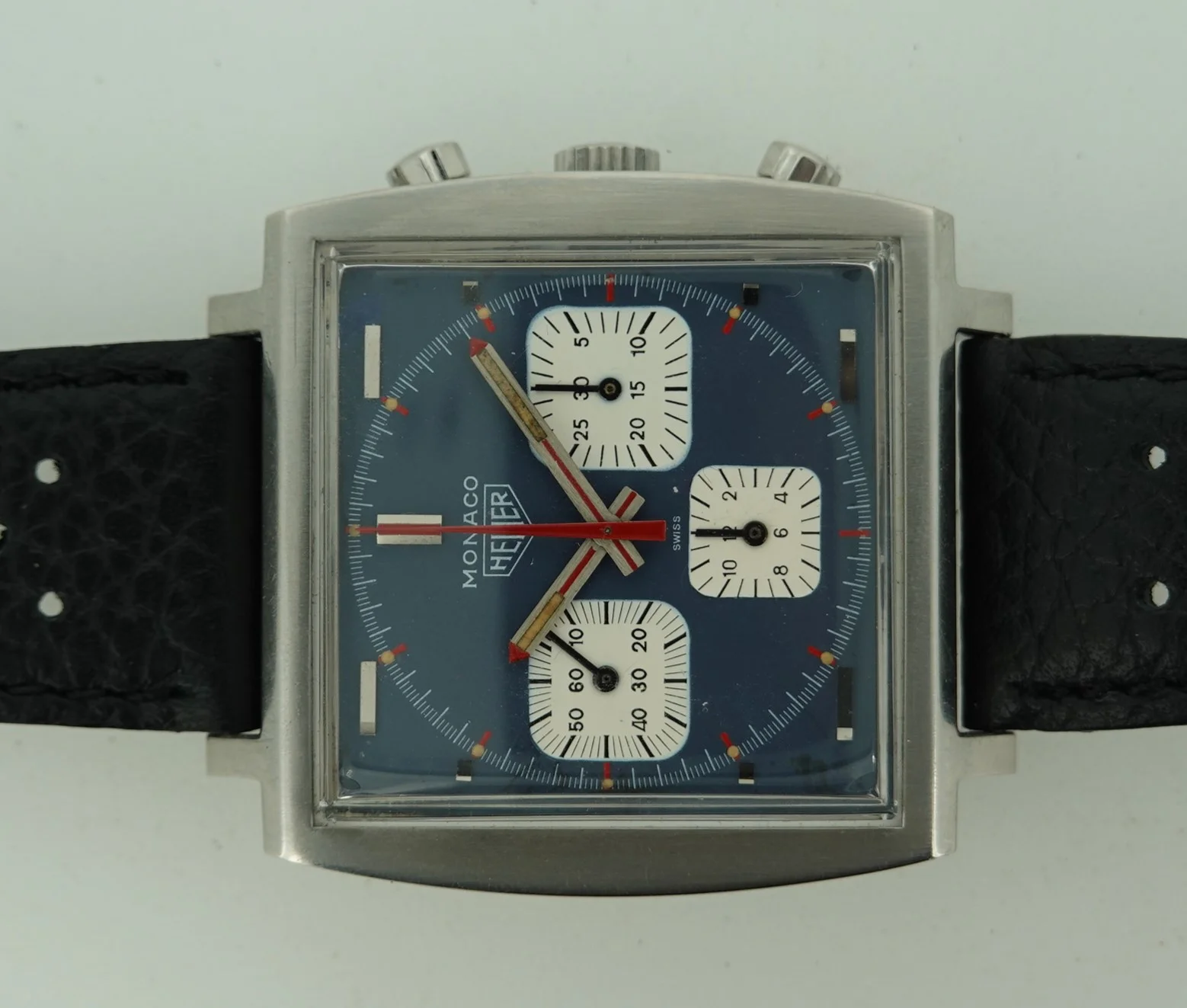 SOLD c1973 Heuer Monaco 73633B - Image 12
