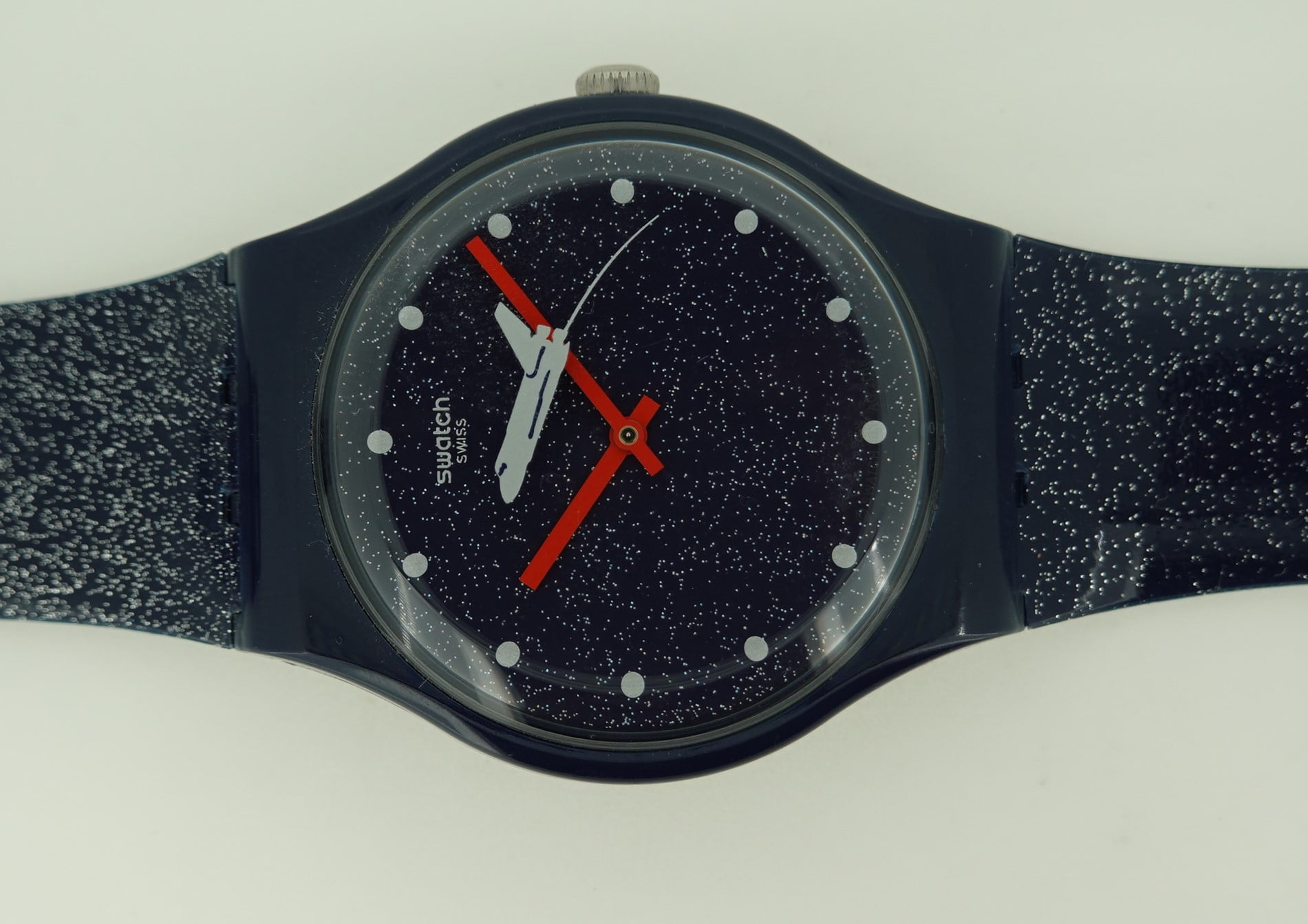 SOLD 2020 Swatch X 007 Collection Moonraker NOS - Birth Year Watches