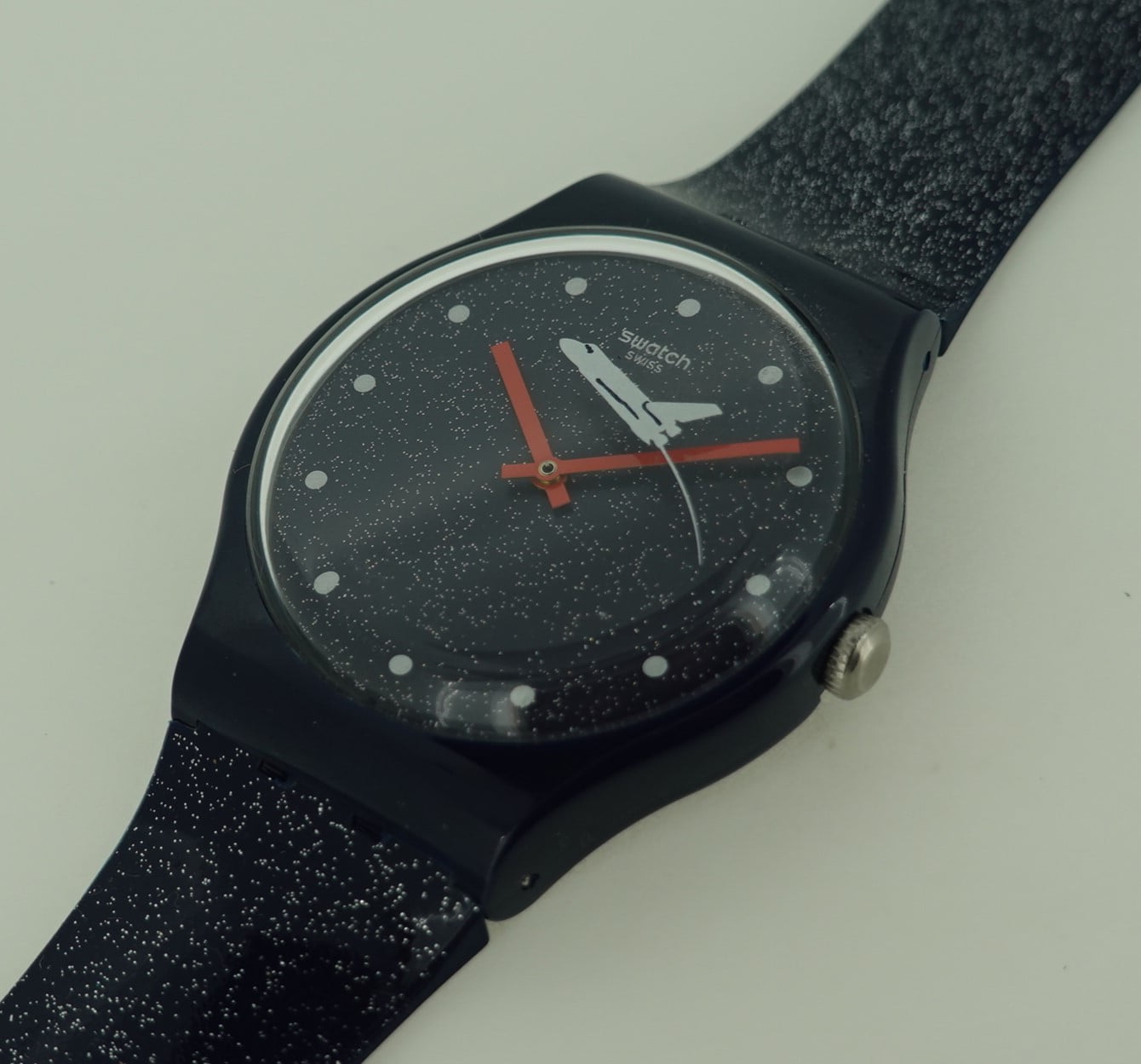 SOLD 2020 Swatch X 007 Collection Moonraker NOS - Birth Year Watches