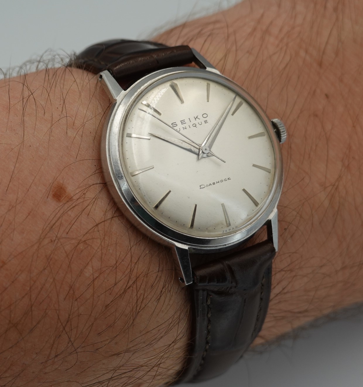 SOLD c1955 Seiko Unique J13009 - Birth Year Watches
