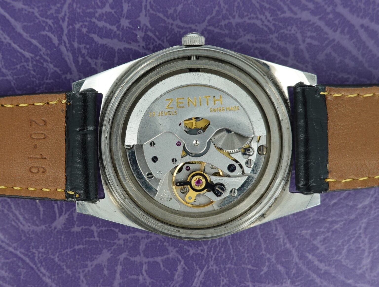 SOLD c1972 Zenith AutoSport - Birth Year Watches