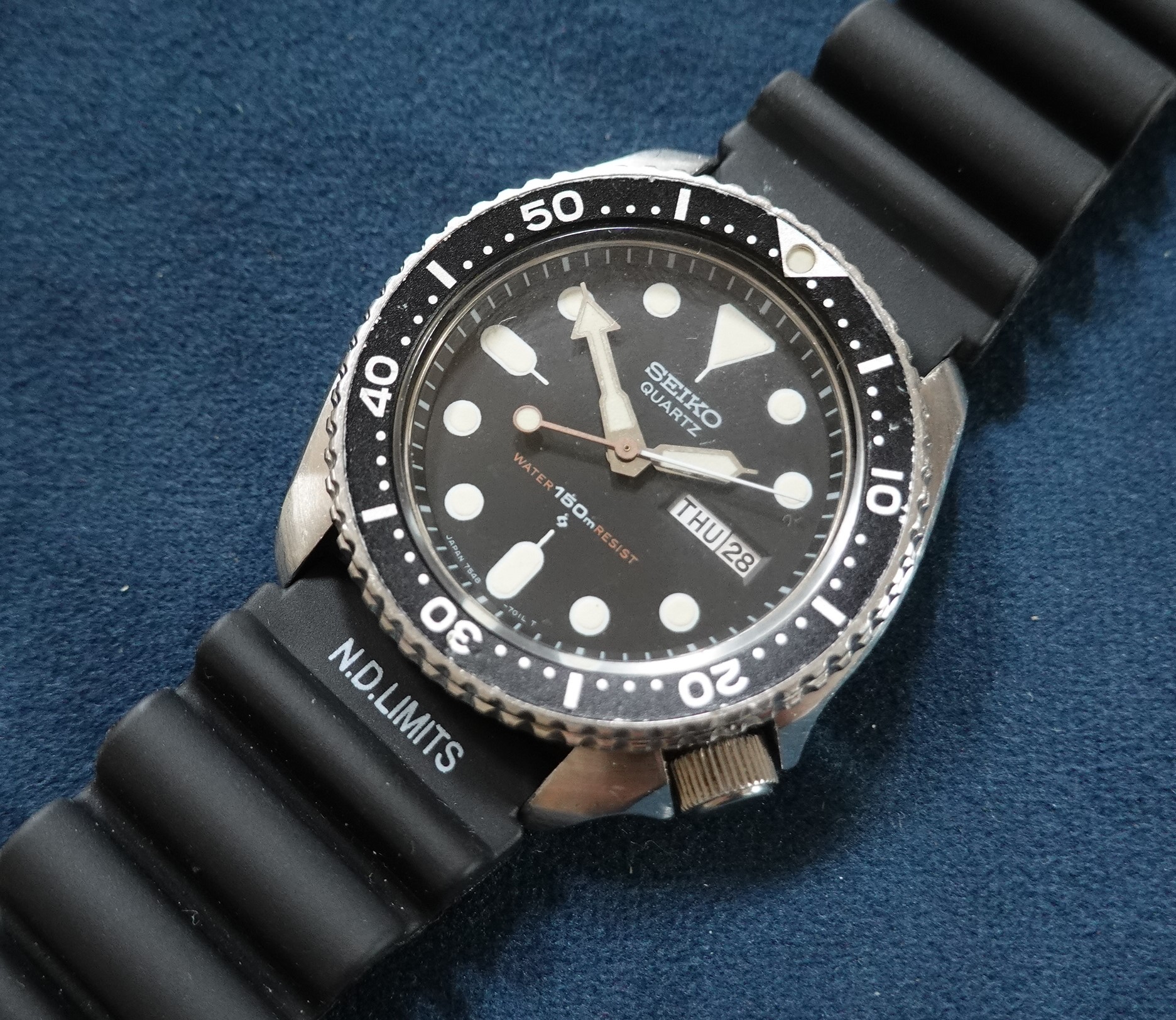1980 Seiko 7548-7000 - Birth Year Watches