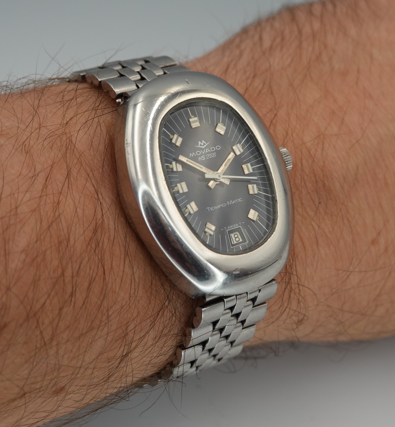 SOLD c1972 Movado HS288 Tempo-Matic - Image 15