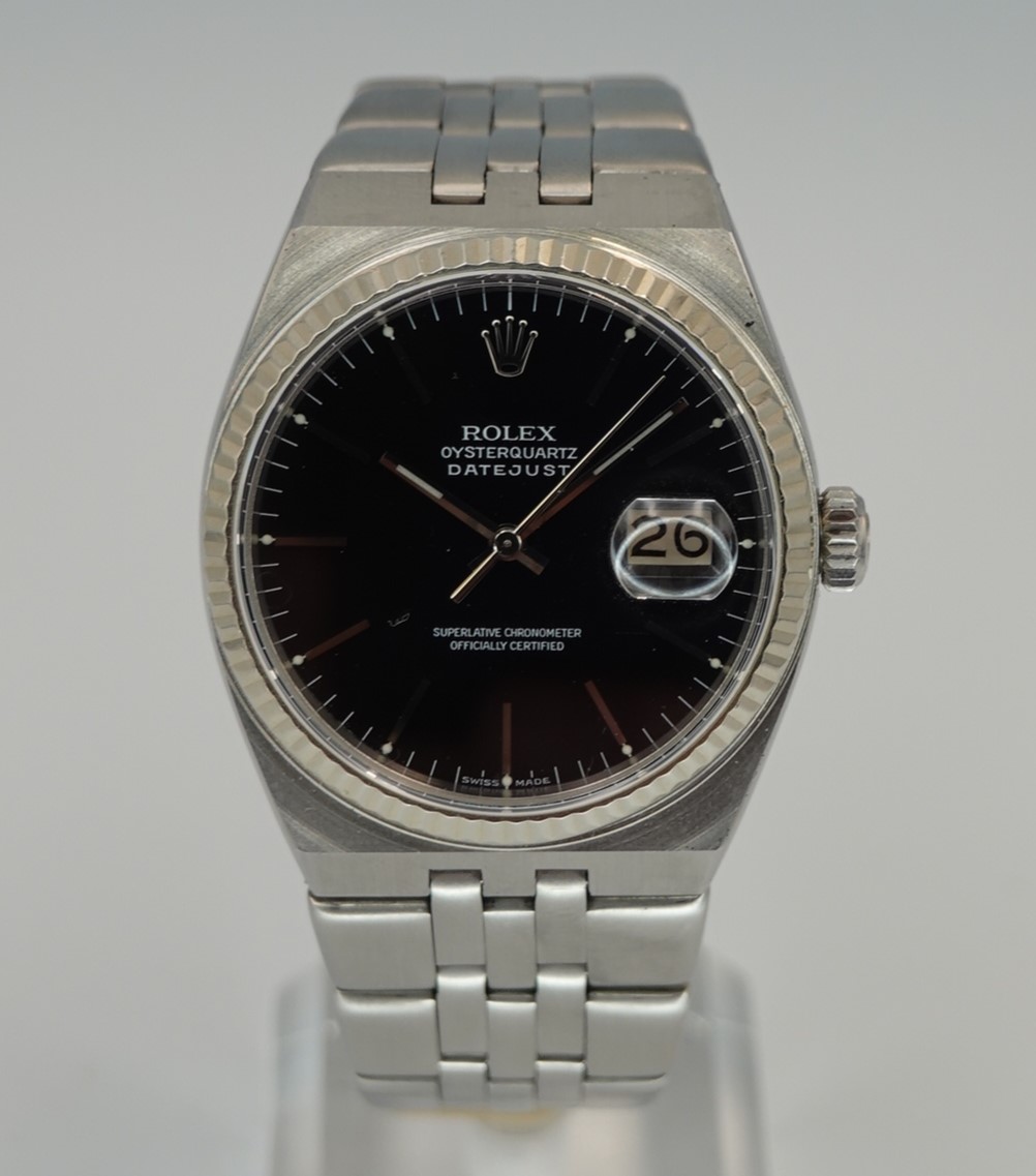1981 1986 Rolex Oysterquartz Datejust with papers - Image 4