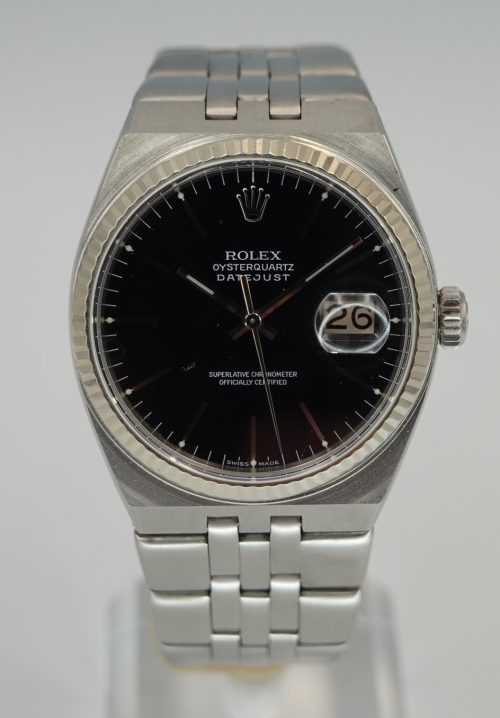 1981 1986 Rolex Oysterquartz Datejust with papers