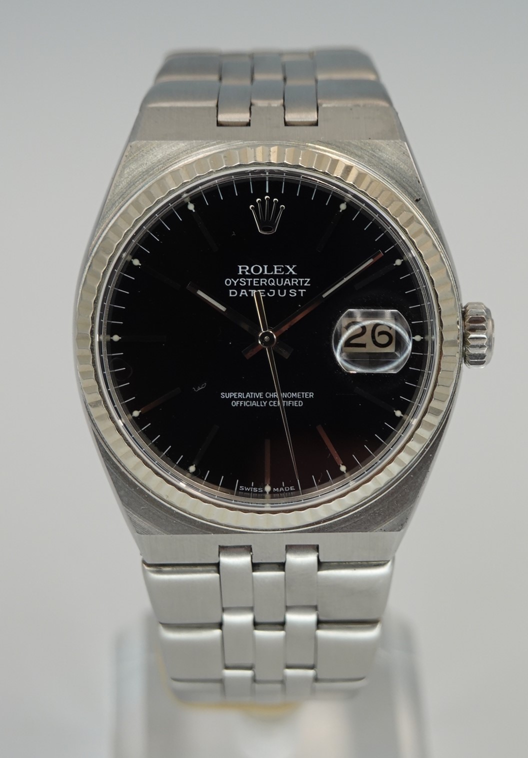 1981 1986 Rolex Oysterquartz Datejust with papers